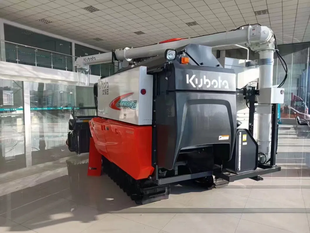 Agriculture Machinery Kubota Rice and Wheat Combine Harvester 108HP with A/C Cabin