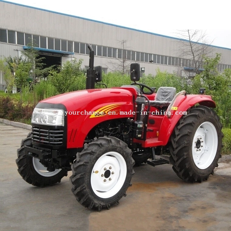 Hot Sale Dq554 55HP 4WD Agricultural Wheel Farm Tractor Small Mini Compact Graden Tractors with ISO Ce Pvoc Coc Certificate From Tractor Factory Manufacturer