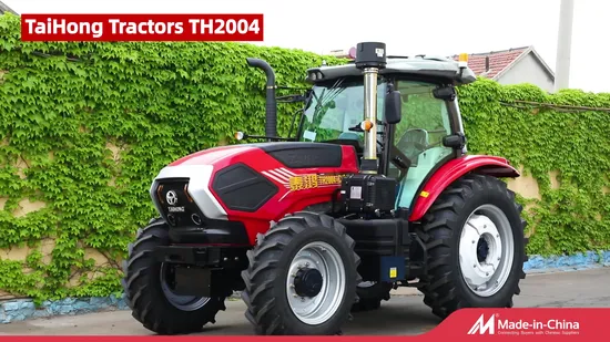 Factory Direct Supply 130HP 140HP 150HP 160HP 180HP 200HP 210HP 4WD Walking Wheel Tractors Agricultural Farm Tractor 