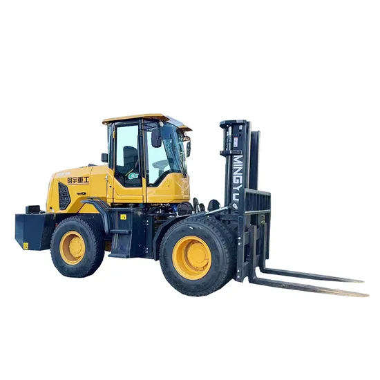 Royal Own Design 2WD 4WD CE ISO off Road Diesel Montacargas Rough Terrain Forklift Trucks with Japanese Engine