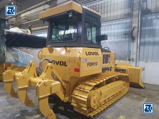 Small Forest Engineering Crawler Track Bucket Bulldozers Construction Wholesale Price Mini Hydrostatic Wheel Bulldozers with Blade and Logging Winch for Sale