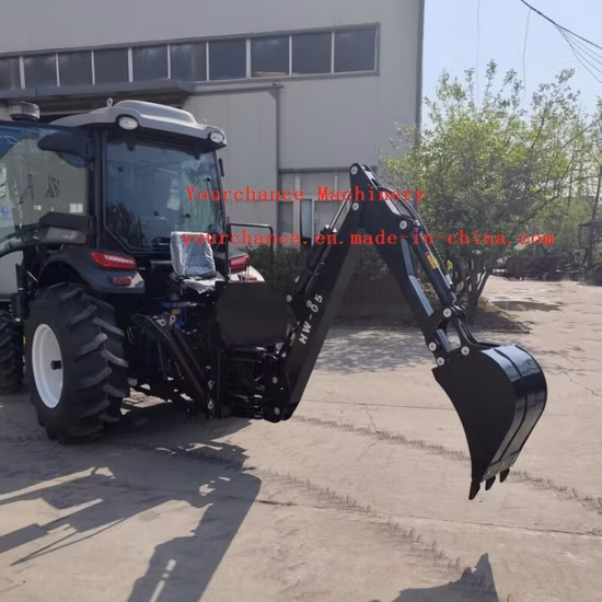 Hot Sale Dq554 55HP 4WD Agricultural Wheel Farm Tractor Small Mini Compact Graden Tractors with ISO Ce Pvoc Coc Certificate From Tractor Factory Manufacturer