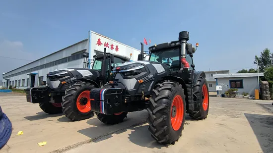 China Agriculture Equipment Small Tracteur Mini 4WD 25HP 90HP 180 HP 50HP 70HP 140HP 200HP 260HP Agricultural 4X4 Farm Tractor 