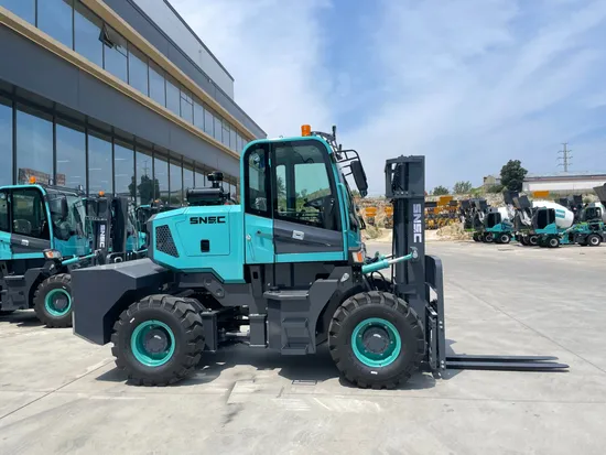 CE Approved Rough Terrain Forklift 3.5 Ton Front/Rear Articulated 4X4 off