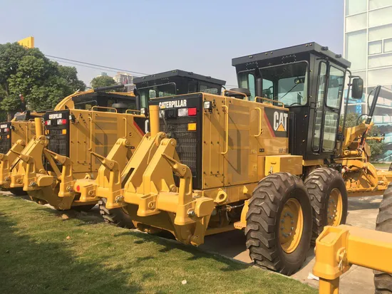 100% New Original Caterpillar 140K Road Motor Grader with Ripper 3 Units Stock 