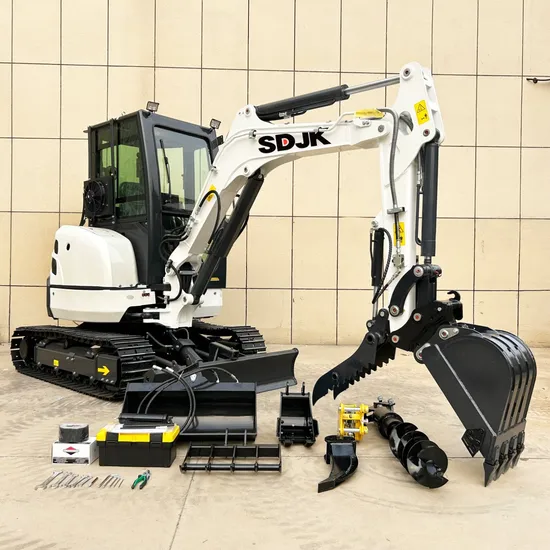 Factory Price 3.5 Ton Mini Excavators Micro Digger Small Bagger Cheapest Mini Excavator 1 Ton 2 Ton Hydraulic Farm Used Mini Excavator Machine 
