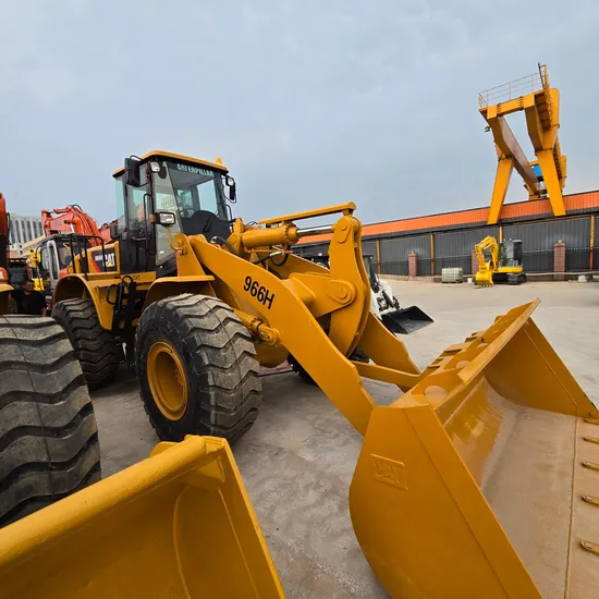 Used Cat 966h 95% New 5tons Front Payloader 950c 938g 950f 950h 966g Wheel Loader Construstion Machinery 