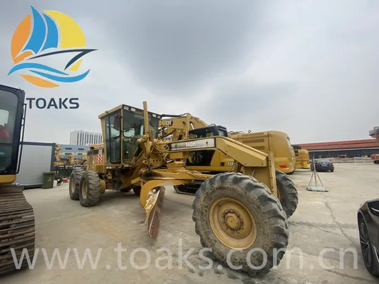 Latest Maintenance Used Sencondhand Brand  Caterpillar Original Authentic Motor Grader 140h 12K 120h for Road Construction Hot Sale Made in USA Japan CE EPA 