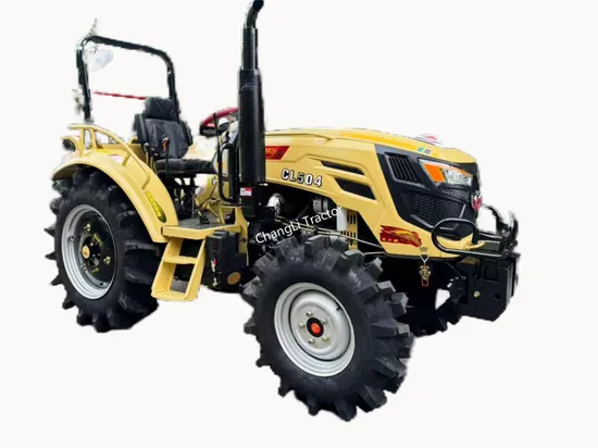 China Factory 4X4 Wheel 40HP 50HP Farm Tractor with Optional Parts