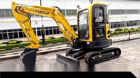 Zero Tail 3.5ton/4 Ton Mini Excavator for Sale (EURO 5 /EPA 4) 