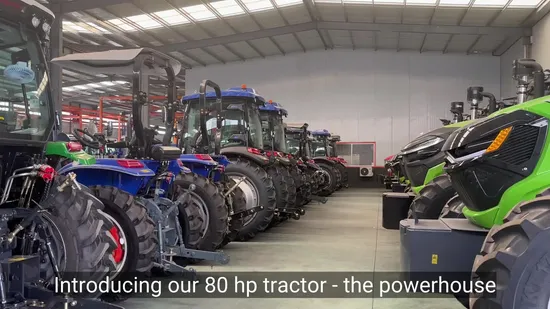China Factory Supply ISO Certificate 30HP 50HP 80HP 120HP 240HP 300HP 4WD Mini Small Farm Agricultural Machinery Tractor 