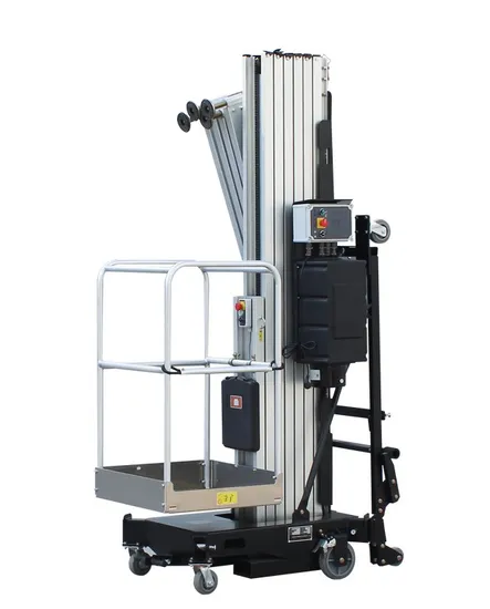 Manually Propelled Mewp Personnel Lifts Push